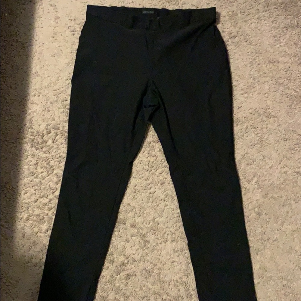 Stretchy ankle skinny dress pants